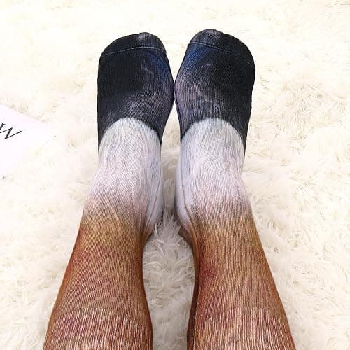 Animal Paws Socks - Funny 3D Animal Socks Crazy Cat Tiger Dog Paw Crew Socks Novelty Socks Gag Gifts thumbnail 7