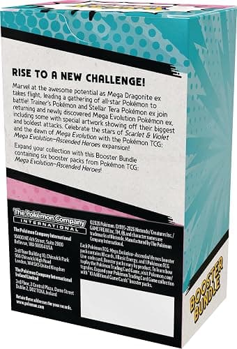 Pokémon TCG: Mega Evolution—Ascended Heroes Booster Bundle thumbnail 2