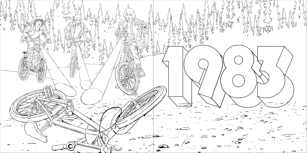 Stranger Things: The Complete Coloring Book (Color All Five Seasons!) thumbnail 3