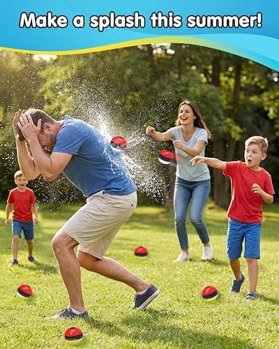 Reusable Water Balloons 12 Pcs, Refillable Self-Sealing Water Bombs, Quick Fill Silicone Water Balls for Kids, Non-Magnetic Splash Toys for Outdoor Summer Fun, Pool Beach Backyard Water Park Games thumbnail 6