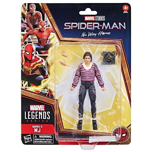 Marvel Legends Series MJ, Spider-Man: No Way Home Collectible 6 Inch Action Figures, Ages 4 and Up thumbnail 3