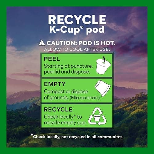 Green Mountain Coffee Roasters Caramel Vanilla Cream, Single-Serve Keurig K-Cup Pods, Flavored Light Roast Coffee Pods, 32 Count thumbnail 11