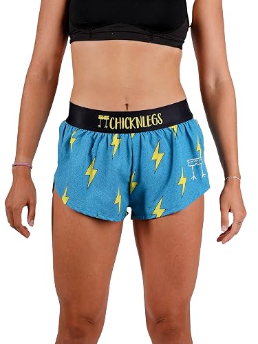 ChicknLegs Women's 1.5" Split Running Shorts thumbnail 2