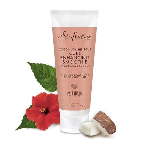 SHEA MOISTURE Coconut and Hibiscus Curl Enhancing Smoothie for Women - 3.2 oz Cream thumbnail 4