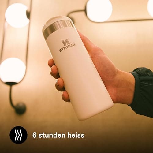 STANLEY Aerolight Transit Thermobecher 0.47L - Hält 6 Stunden Heiß - Spülmaschinenfest - Kaffeebecher To Go Auslaufsicher - Kompatibel Mit Gängigen Pkw-Getränkehalterungen - Thermosflasche - Gloss thumbnail 4