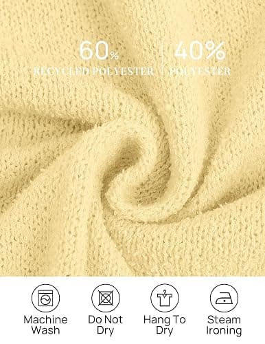 NENONA Women's Summer Sleeveless Sweater Lounge Sets Casual Loose Fit Tunic Tops and Shorts 2 Piece Vacation Outfits thumbnail 5