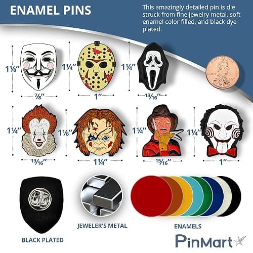 PinMart's Halloween Lapel Pin Cute Enamel Accessory for Backpacks, Hats, Bags & JacketsDecor, Cool Spider Jewelry for Costumes, Gifts & Backpack Pins Collectors thumbnail 4