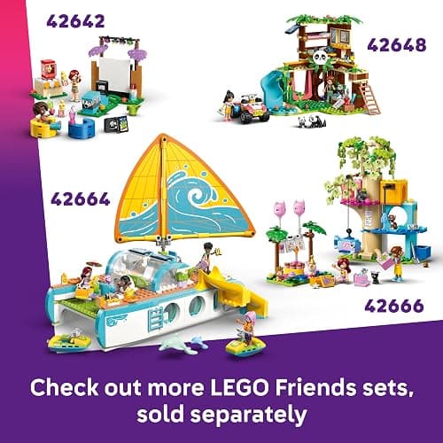 LEGO Friends Music Shop & Apartment Toy with 3 Mini Dolls, a Pet Corgi Animal Figure & Musical Instruments incl. a Piano, Drum Kit, Guitars & Accessories - Gift for 7+ Year Old Girls - 42653 thumbnail 10