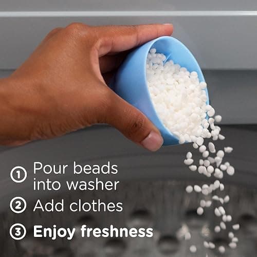 Downy Light Laundry Scent Booster Beads, Ocean Mist Scent, 24 OZ, In-wash fabric beads designed to be gentle with a light boost of scent, No Heavy Perfumes thumbnail 6