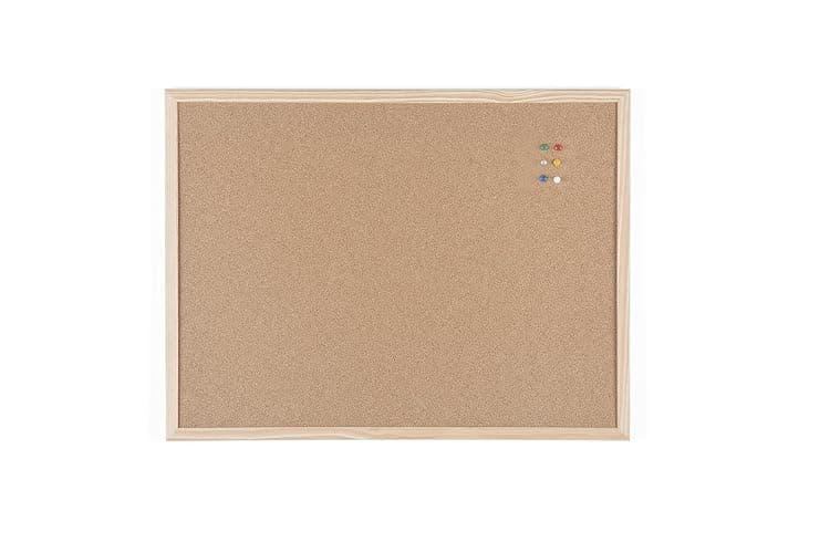 Bi-Office MC040012010 Basic Cork Board, Pine Wood Frame, 60 x 45 cm thumbnail 2