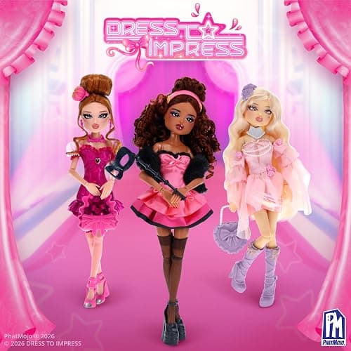 Dress To Impress - Sweet Romance Fashion Doll - Series 1-11.5-Inch Tall - Includes DLC Code - Officially Licensed Doll by PhatMojo thumbnail 5