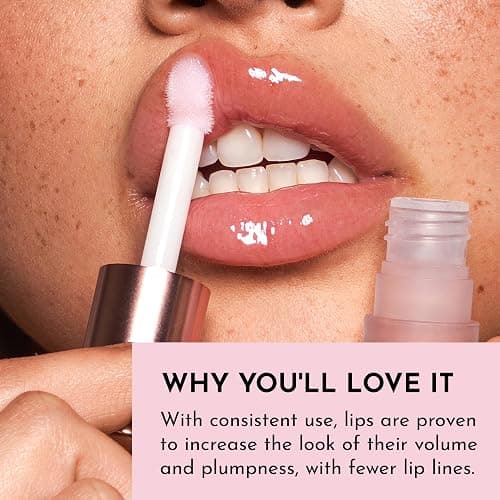 Lawless Women's Forget The Filler Lip Plumper Line Gloss, Rosy Outlook, Pink, 0.11 Fl Oz (Pack of 1) thumbnail 6