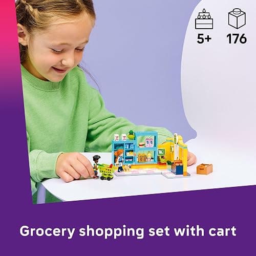 LEGO Friends Heartlake City Convenience Store Building Toy for Girls & Boys - Pretend Play Set for Kids, Ages 5+ - W/Autumn & Zac Minidolls, 1 Toy Dog, & Accessories - Gift Idea for Birthdays - 42680 thumbnail 2