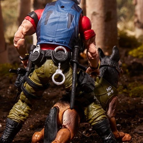 G.I. Joe Classified Series #157, Christopher Law Lavigne & Order, Collectible 6 Inch Action Figure & German Shepherd Dog Figure with 14 Accessories | G.I. Joe Classified 6 Inch Action Figure Deluxe - Christopher Law Lavigne & Order #157 thumbnail 8