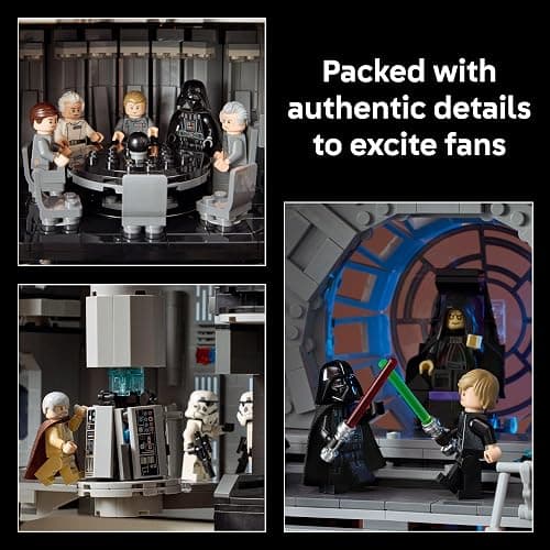 LEGO Star Wars Death Star Building Set for Adults, Ages 18+ - Collectible & Room Decor for Office, Bedroom, or Book Shelf - Fun Activity for Men, Women, & Movie Fans - Gift Idea for Birthdays - 75419 thumbnail 4