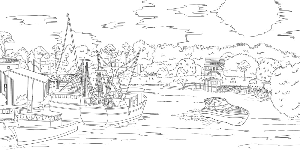 Outer Banks: The Official Coloring Book thumbnail 4