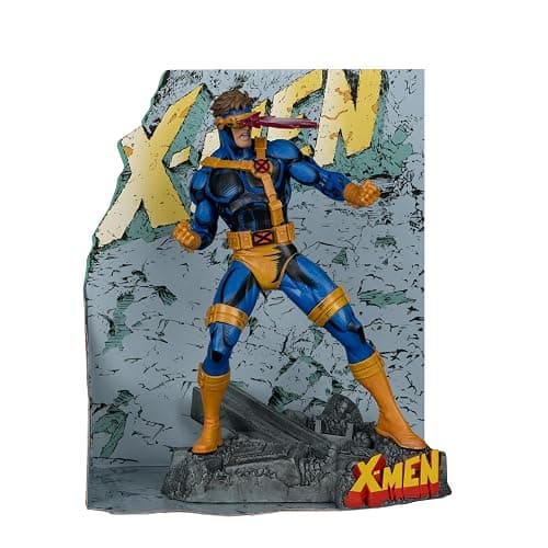 Marvel Collection - 1:10th Scale Cyclops Collectible with Scene (X-Men #1) - McFarlane Toys - Image 1