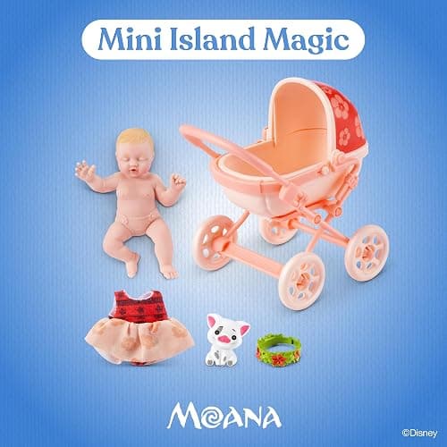 My Mini Baby Disney 2 PACK by ZURU – Collectible Disney Baby Doll Mystery Capsule with Accessories, Realistic Miniature Toy for Girls Ages 3+ thumbnail 4