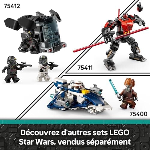 LEGO Star Wars 75412 Ahsoka Pack de Combat Death Troopers Contre Night Troopers - Jeu de Construction avec Transporteur & 4 Minifigurines avec Blasters - Cadeau Collector pour Garçon dès 6 Ans & Fans thumbnail 3
