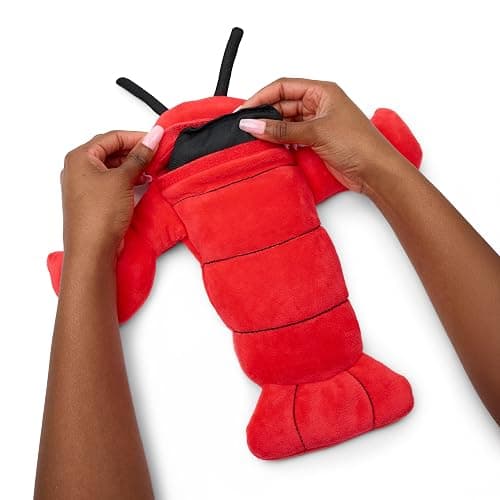 Menstruation Crustacean Lobster by Relatable, Funny Microwavable Heating Pad for Period Cramps, A Thoughtful Holiday Selft Care Gift or Stocking Stuffer for Teens, Women, and Friends thumbnail 6