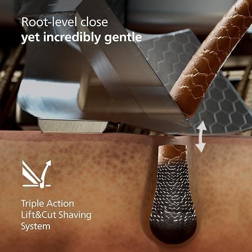 Philips Norelco Shaver i9000 Prestige Ultra, Wet & Dry Electric Shaver, Adriatic, SenseIQ Pro Technology, Triple Lift & Cut System, 360 Rotating NanoTech Precision Blades, Precision Trimmer, XP9401/92 thumbnail 4