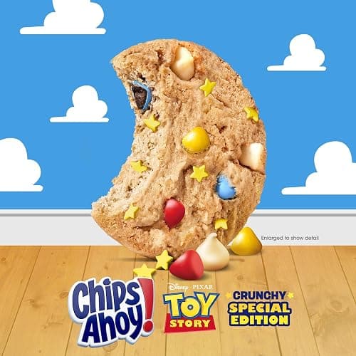 CHIPS AHOY! with Disney and Pixar's Toy Story Crunchy Candy Blasts Fudgy Chocolate Chip Cookies, Special Edition, 10 Snack Packs (2 Cookies Per Pack) (Pack of 2) thumbnail 5