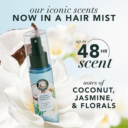 Herbal Essences Hair Perfume for Women, Coconut Scent | Hair Mist Fragrance Spray, Frizz Control, 3.2 fl oz, for all Hair Types thumbnail 2