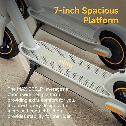 Segway Ninebot MAX Series Electric Scooter for Adults, 22-28 MPH, Up to 50 Miles Range, Dual Suspension, UL-2272 2271 Certified (G2/G3) thumbnail 5
