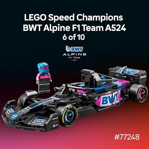 LEGO Speed Champions Ultimate Formula 1 Collector's Pack - Contains 10 Sets in 1 - Includes Exclusive Poster - Collectible F1 Model Car Kit - Gift for Race Car Fans - 66802 thumbnail 8