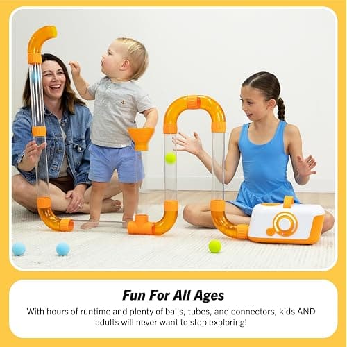 Fat Brain Toys The Original Air Toobz, Air-Powered STEM Building Toys for Kids & Teens, Kids Building Toys, STEM Toys for 3+ Year Old thumbnail 9