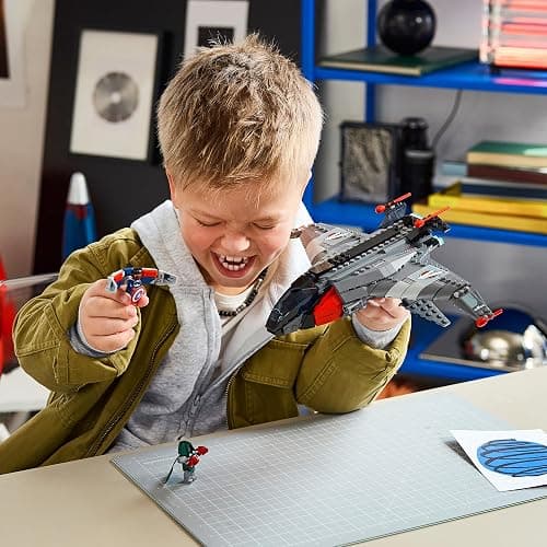 LEGO Marvel Avengers: Doomsday Quinjet 76347 | Building Toy for Boys & Girls, Ages 9+, Marvel Movie Memorabilia with 4 Minifigures, 433 pieces, Gift for Birthdays thumbnail 2
