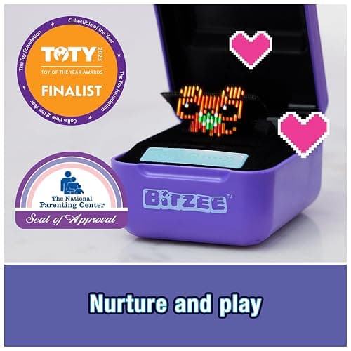 Bitzee, Interactive Toy Digital Pet with 15 Animals Inside, Virtual Electronic Pets React to Touch, Kids Toys for Girls and Boys thumbnail 4