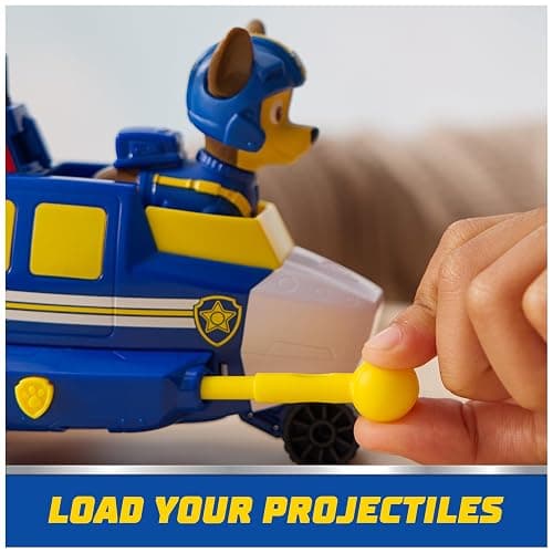 PAW Patrol: Air Rescue Chase Action Figure & Hero Helicopter Toy with Projectile Launcher & 2 Projectiles, Kids Toys for Boys & Girls Ages 3+ thumbnail 5