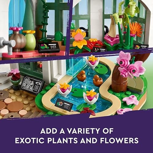 LEGO Friends Botanical Garden Building Toy Set, A Creative Project for Ages 12+, Build and Display a Detailed Greenhouse Scene, A Gift for Kids and Teens Who Love Flowers and Plants, 41757 thumbnail 5