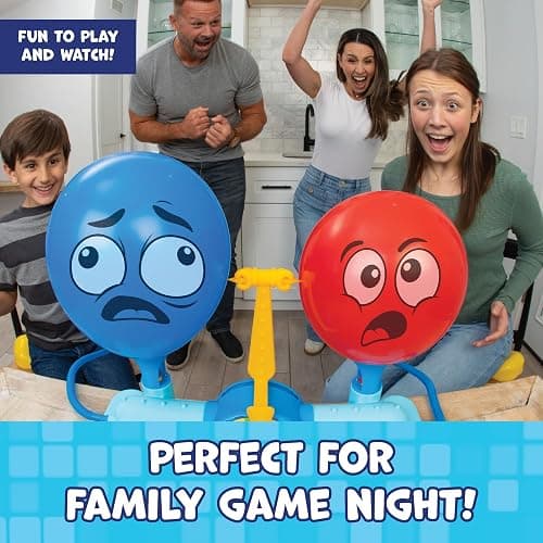 Rump Race Balloon Popping Battle Board Game Family Game Night, Party Game | Family Game, Kids Games, Multi-Player, Board Games for Family Night, Preschool Toys, Family Game Night, Travel Games, thumbnail 6