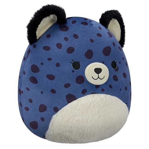 Squishmallows Original 12in Spotts The Navy Blue Cheetah – Official Jazwares Plush (Medium-Sized) thumbnail 4