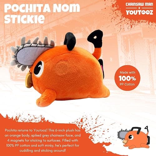 Pochita Nom Stickie (6in) thumbnail 7