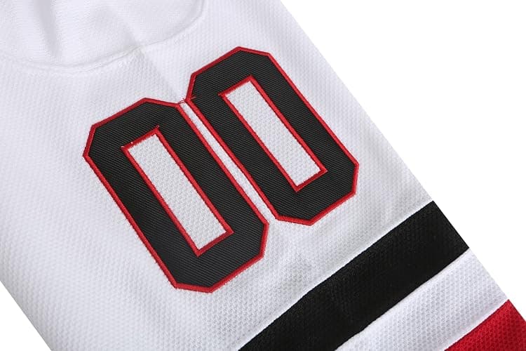 PSOOO Griswold #00 Movie Hockey Jerseys Stitched Letters and Numbers S-XXXL thumbnail 5