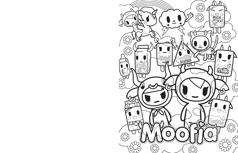 tokidoki Coloring Book thumbnail 5