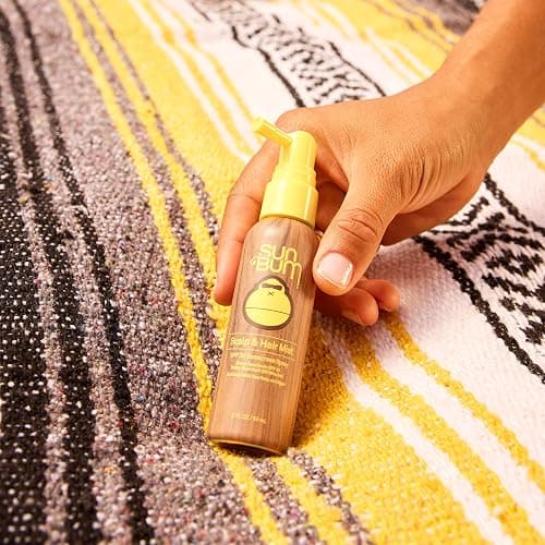 Sun Bum Original SPF 30 Sunscreen Scalp and Hair Mist - Hawaii Act 104 Compliant (Octinoxate & Oxybenzone) - Vegan - Broad Spectrum UVA/UVB Sunscreen Spray with Vitamin E - 2 oz thumbnail 3