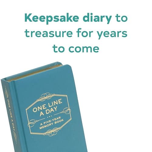 One Line A Day: A Five-Year Memory Book (5 Year Journal, Daily Journal, Yearly Journal, Memory Journal) thumbnail 5