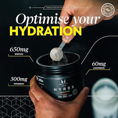 Myprotein PRO x HYROX The Electro | Advanced Electrolyte Watermelon Hydration Powder | 650mg Sodium & 300mg Potassium | Supports Hydration, Muscle Function & Recovery | Vegan-Friendly | 30 Servings thumbnail 3