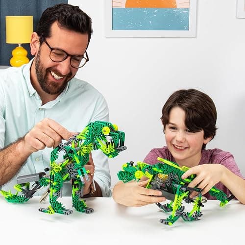 K'NEX Dynamic Dinos 6-in-1 Building Set - STEM Building Kit, Kid Construction, Creative Play Toy‚ Ages 8+ thumbnail 6