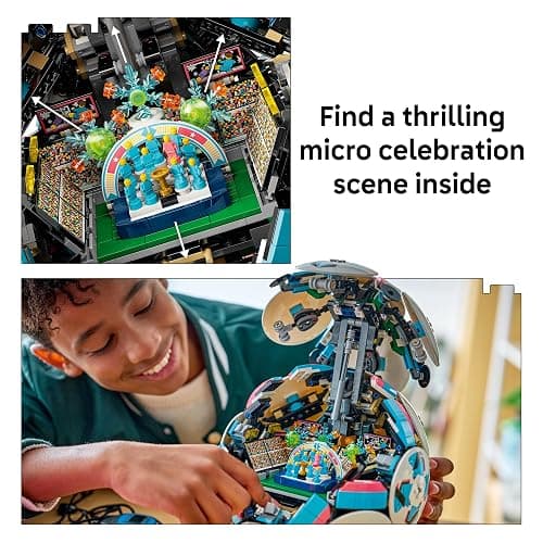 LEGO Editions Soccer Ball - Building Toy for Kids - Collectible Sports Decor for Boys & Girls, Ages 10+ - Includes Micro Stadium - Gift for Birthdays - 43019 thumbnail 5