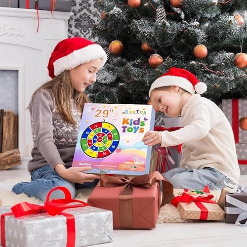BooTaa 29" Large Dart Board for Kids, Kids Dart Board with Sticky Balls, Boys Toys, Indoor/Sport Outdoor Fun Party Play Game Toys, Birthday Gifts for 3 4 5 6 7 8 9 10 11 12 Year Old Boys Girls thumbnail 6