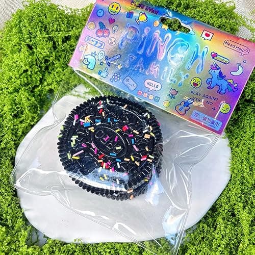 Taba Squishy Stress Relief Toy – Ultra-Soft Realistic Cookie Squeeze, New Handmade Silicone Stress Relief Squishy Toy thumbnail 2