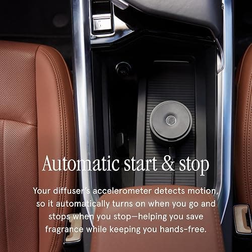 Pura & Brooklyn Candle Studio - Car Scent Refill for Pura Car Diffusers - Premium Fragrance for Smart Diffuser - Long Lasting, up to 30 Days of Scent - Sunday Morning thumbnail 6