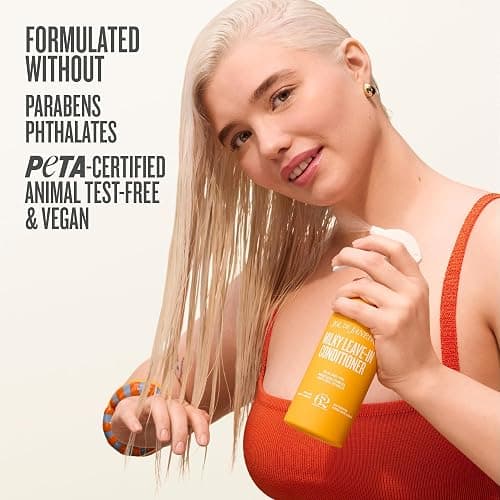 Sol de Janeiro Milky Leave-In Conditioner | Fights Frizz | Detangles | Heat Protection Spray For Hair | Vegan Formula thumbnail 9