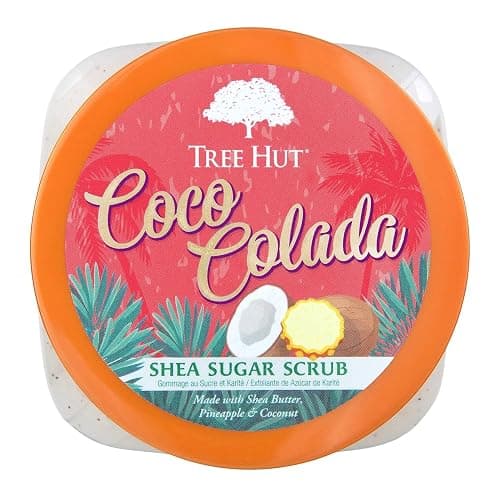 Tree Hut Coco Colada Body Scrub, Exfoliating & Hydrating Sugar Scrub with Shea Butter & Essential Oils, Smooth Skin, Body Exfoliator For All Skin Types, Self Care Gifts for Women, Vegan, 18 Oz thumbnail 3