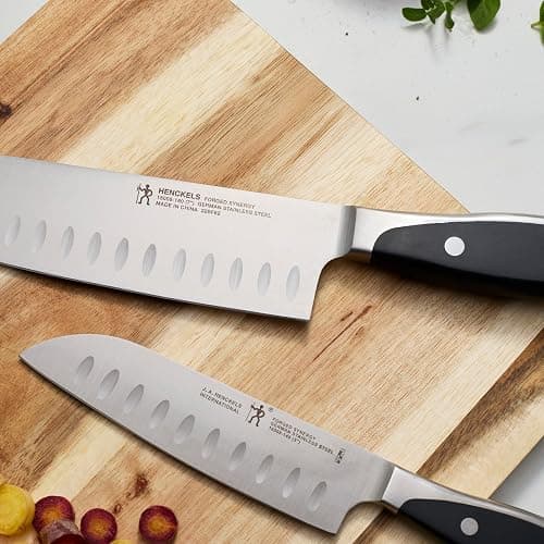 HENCKELS Forged Synergy 2-pc Asian Knife Set, Black/Stainless Steel thumbnail 5